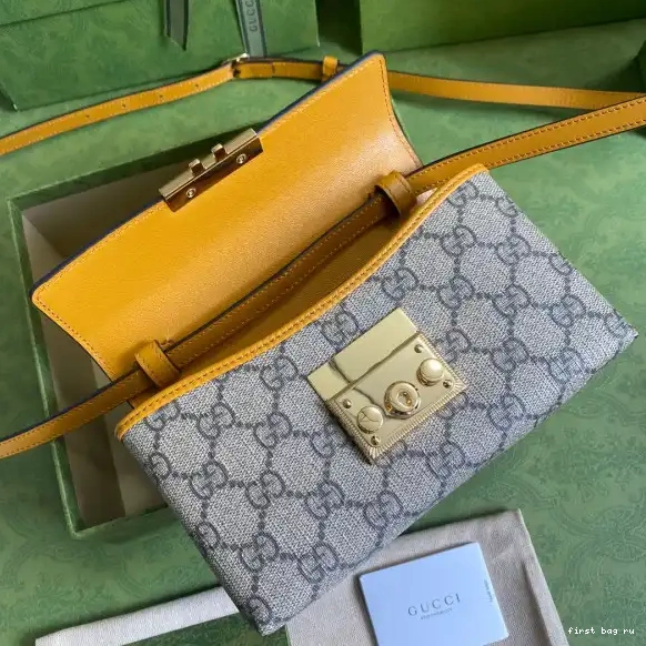 First bag ru mini GUCCI padlock bag 0630